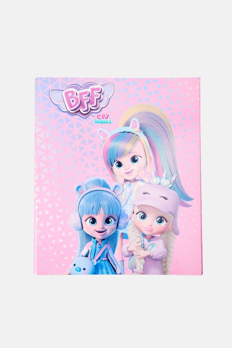 CRY BABIES Bff Graphic Print Ring Binder, Multicolor - Image 1