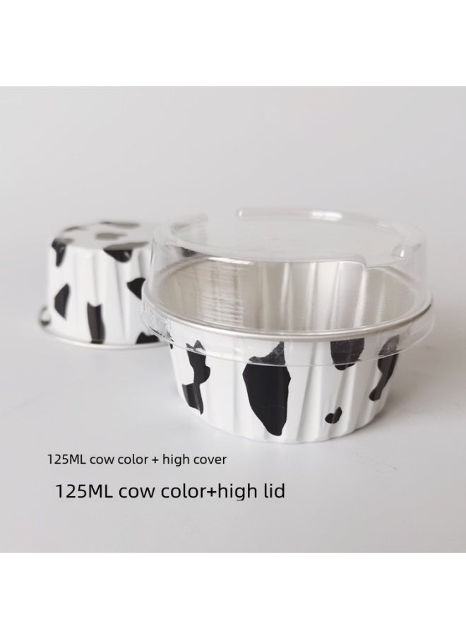 125ml Multi-color Aluminum Foil Baking Cups Heat-resistant Cake Cups Barbecue-ready Tin Foil-Specifications - Image 3