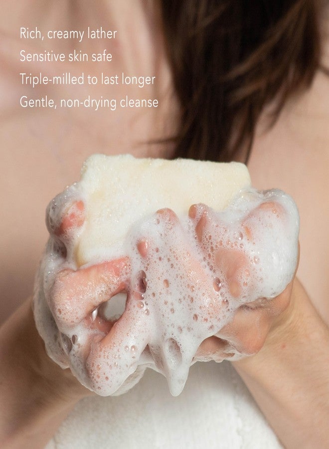 Dionis Goat Milk Bar Soap – Moisturizing Hand & Body Soap Bar with with Shea Butter and Olive Oil, Triple Milled, Safe for Sensitive Skin - Lavender Blossom 3 oz (Pack of 3) - Image 3