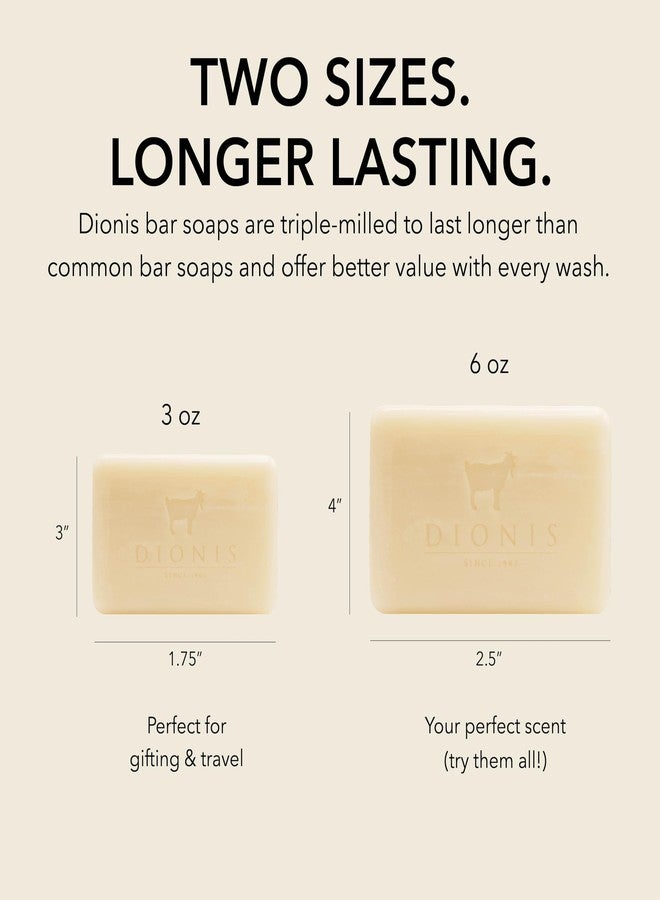 Dionis Goat Milk Bar Soap – Moisturizing Hand & Body Soap Bar with with Shea Butter and Olive Oil, Triple Milled, Safe for Sensitive Skin - Lavender Blossom 3 oz (Pack of 3) - Image 5