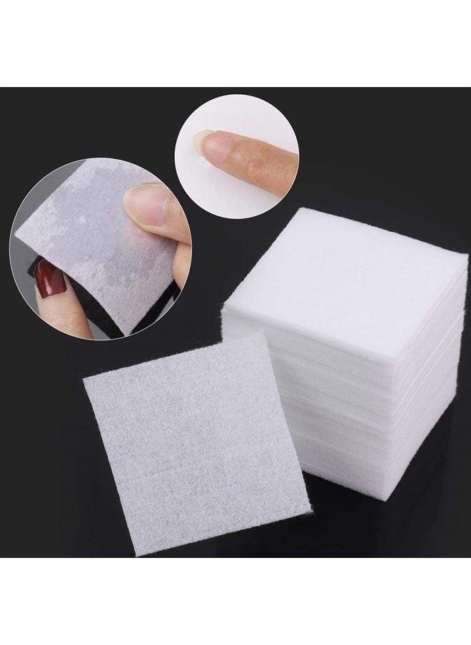 Tbestmax - 960 pcs Lint Free Nail Wipes Cotton Pads Remover to Soak Off Acrylic Gel Nail Polish with Pumb Bottle Dispenser and 1 Cuticle Pusher Tbestmax - Image 1