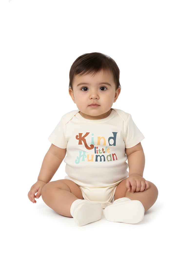 Bambimici 3-Piece Short Sleeve You are my Sunshine Print Bodysuit for Baby - Image 2