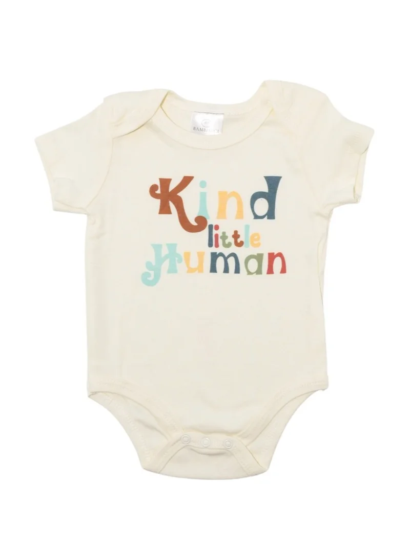 Bambimici Bambimici 3-Piece Short Sleeve You are my Sunshine Print Bodysuit for Baby