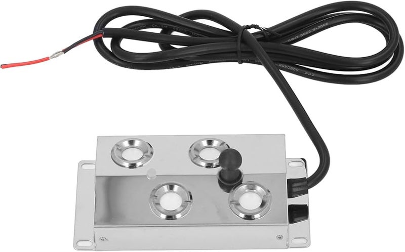 مولد الضباب بالموجات فوق الصوتية من الفولاذ المقاوم للصدأ 4 رؤوس مقاوم للماء IP67 للداخل والخارج - Image 3