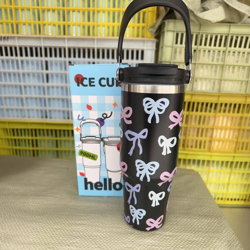 كوب معزول من الفولاذ المقاوم للصدأ 900 مل - Image 4