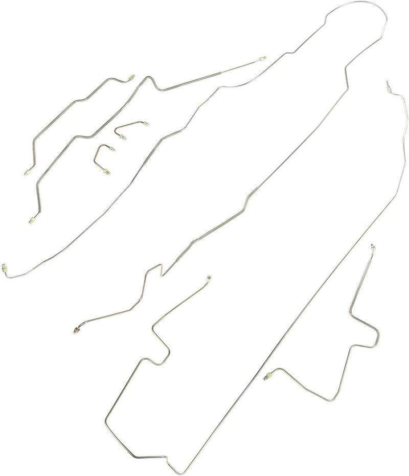 Omix-ADA Full Brake Line Set for 1997-2006 Jeep Wrangler TJ, Non ABS