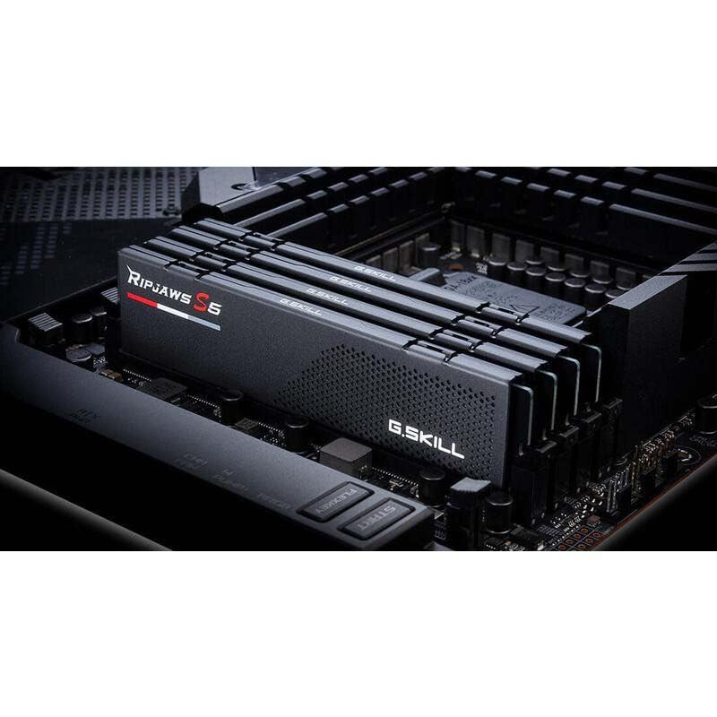 G.SKILL Ripjaws S5 Series DDR5 RAM (Intel XMP 3.0) 64GB (2x32GB) 6000MT/s CL30-40-40-96 1.40V Desktop Computer Memory U-DIMM - Matte Black (F5-6000J3040G32GX2-RS5K) - Image 5