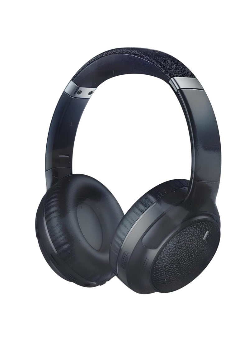 Generic valueable 1 CYZ-36 Wireless Headphones with Bass Sound and 50H of Music Playtime and Bluetooth 5.3 Black - Image 1