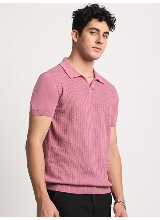THE BEAR HOUSE Men’s Polo T-Shirt – Soft, Breathable Cotton, Classic Fit for All-Day Comfort, Stylish Casual Shirt for Summer, Everyday Wear & Outdoor Activities  - Image 3