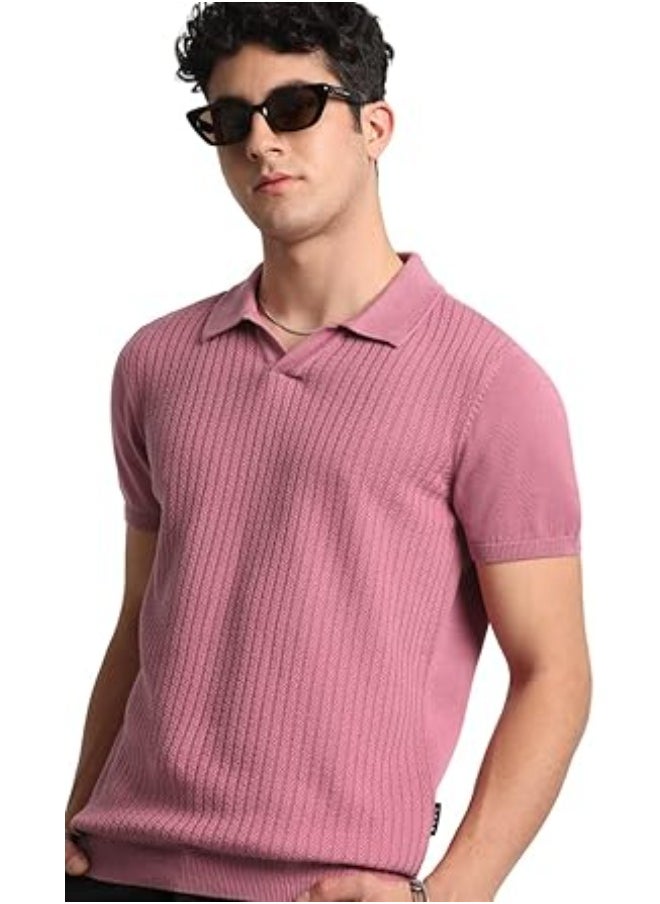 THE BEAR HOUSE Men’s Polo T-Shirt – Soft, Breathable Cotton, Classic Fit for All-Day Comfort, Stylish Casual Shirt for Summer, Everyday Wear & Outdoor Activities  - Image 1