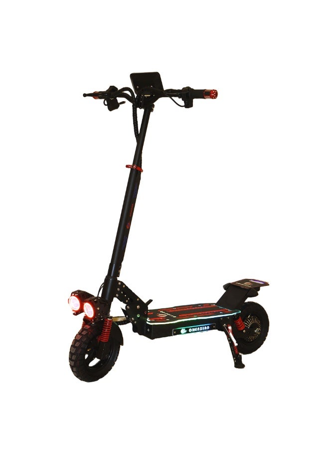 Generic Z1 Electric Scooter – 1800W Motor, Front & Rear Suspension, 48V 13A Lithium Battery, 10" Tires, LED Display & Safety Features  - Image 2