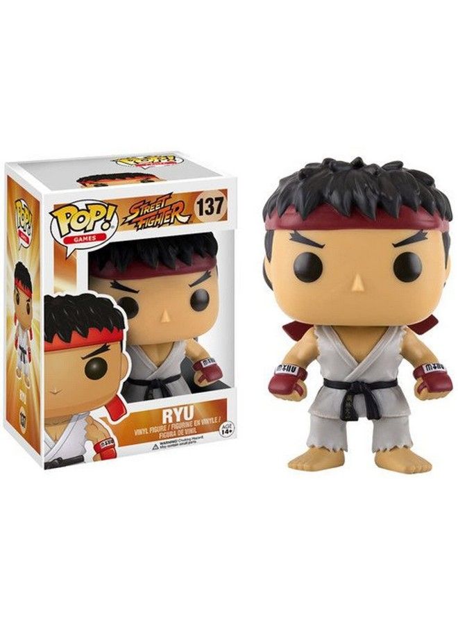 Funko Street Fighter Ryu Pop Games Figure - Image 1