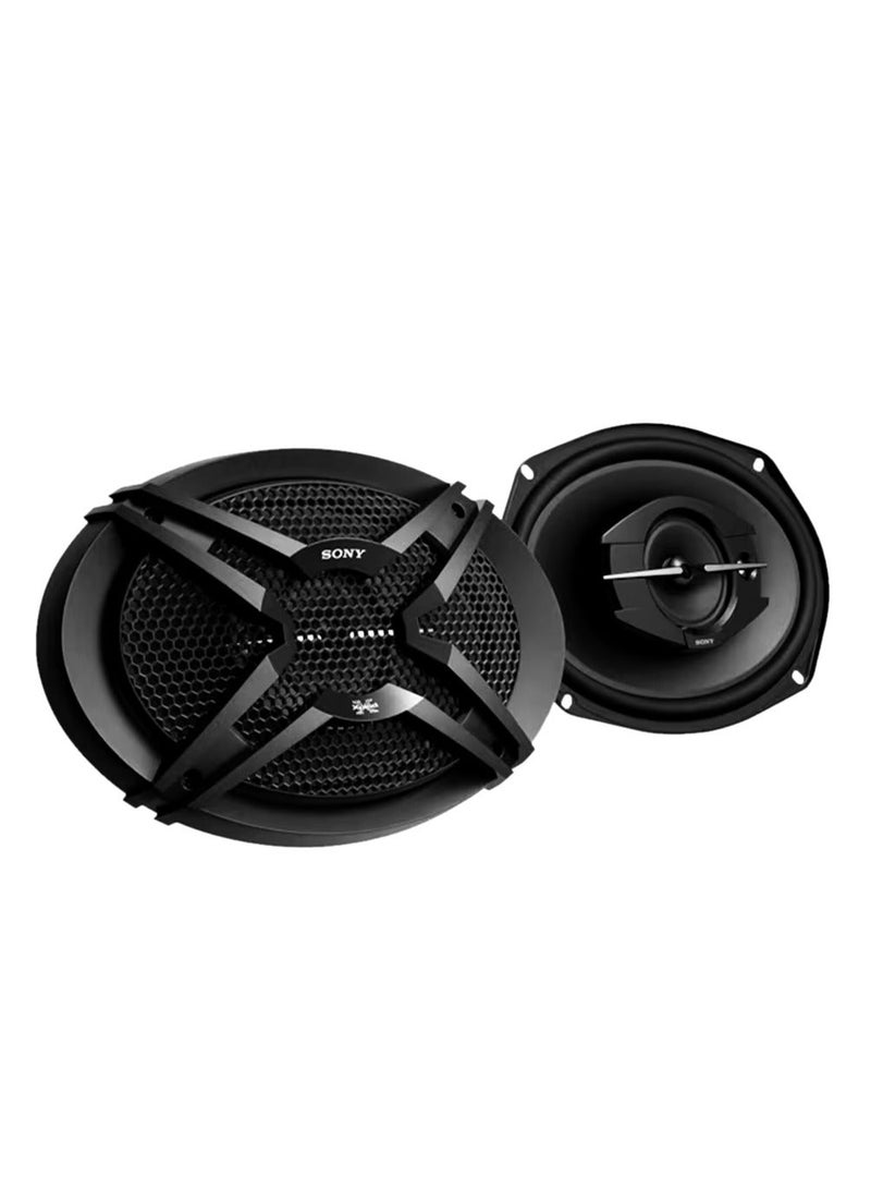 Sony Xplod Car Speaker Music Speaker 3 Way 60W/420W Max 6x9" Coaxial Flush Mount 2 Pcs Set SONY XSGTF6939 - Image 3