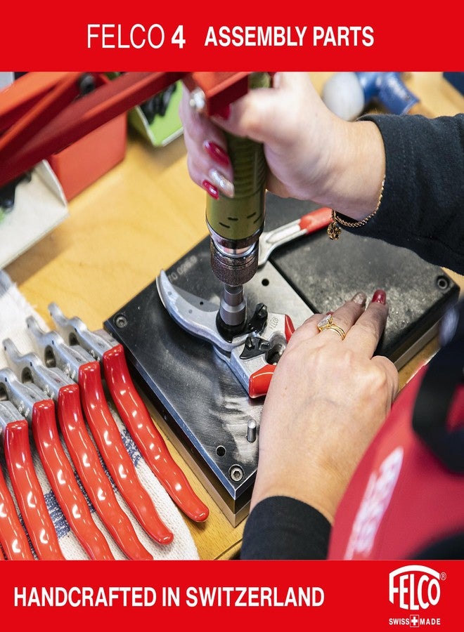 Felco Pruning Shears (F 4) - High Performance Swiss Made One-Hand Garden Pruners - Image 5