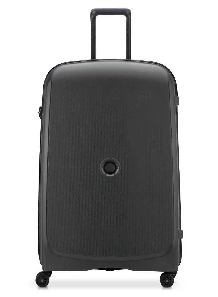 DELSEY Paris Belmont Plus Non Expandable 83cm Check-In Luggage 4 Double Wheel Trolley - Black