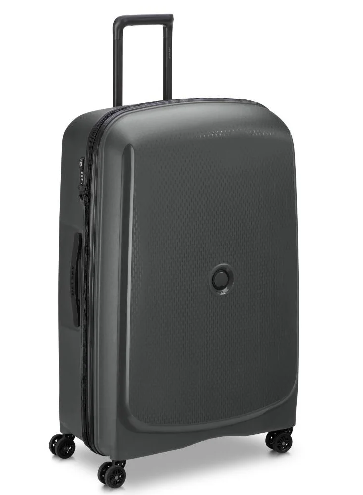 DELSEY Paris Belmont Plus Non Expandable 83cm Check-In Luggage 4 Double Wheel Trolley - Black