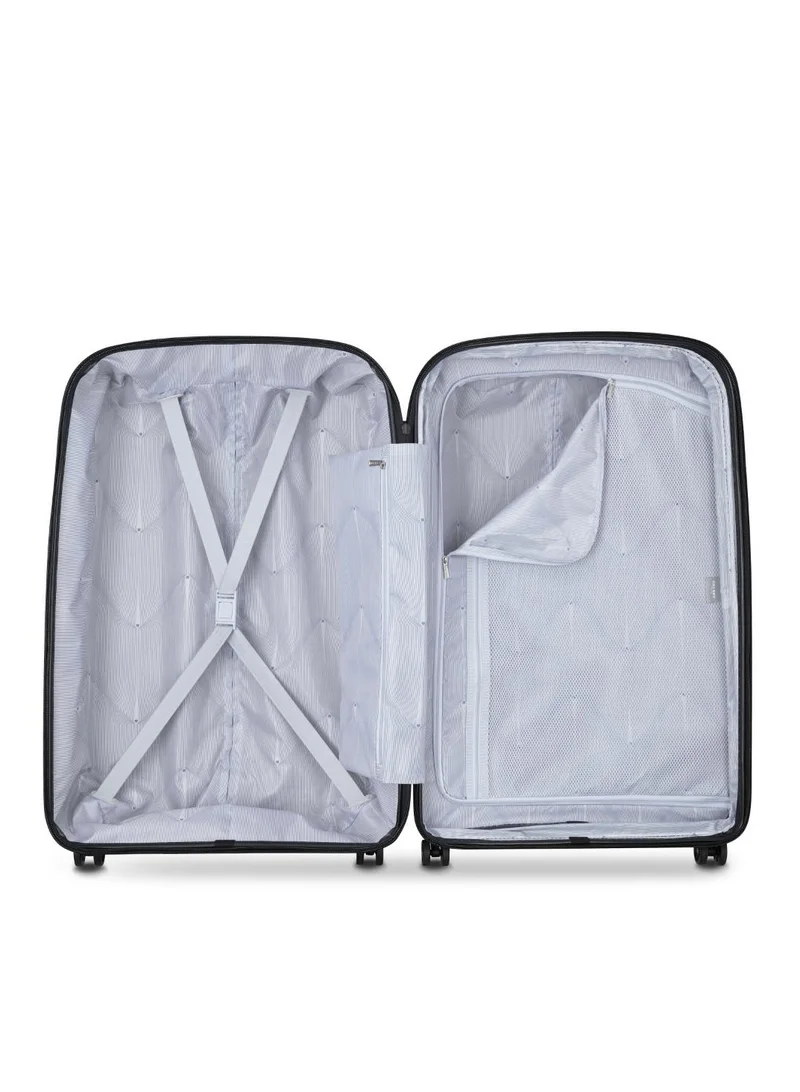 DELSEY Paris Belmont Plus Non Expandable 83cm Check-In Luggage 4 Double Wheel Trolley - Black