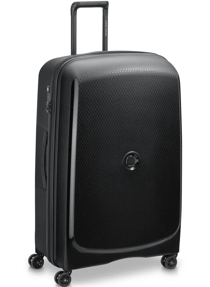 ديلسي _باريس بيلمونت بلس حقيبة سفر  سم بعجلات مزدوجة - أسود