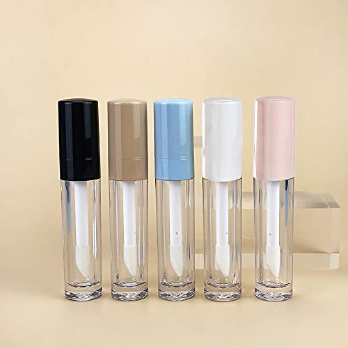 COSIDEA 14pcs empty 8ml big wand lip gloss tube concealer tube packing (Black) - Image 3