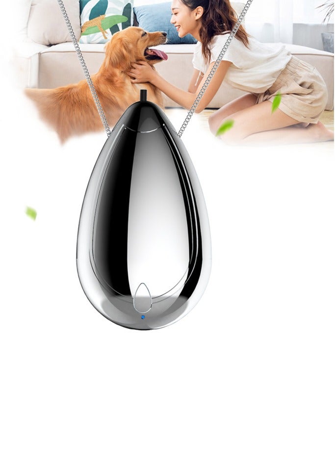 Wearable Air Purifier Necklace,Small Portable Air Purifier,100% No Static Electricity,for Car,Airplane,Office,Bedroom and Travel,Air Ionizer  - Image 3