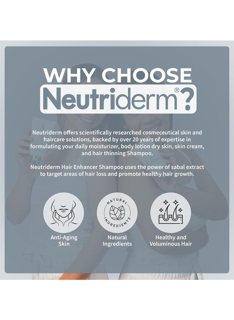 Neutriderm - hair Enhancer Shampoo - 250 mL - Image 1