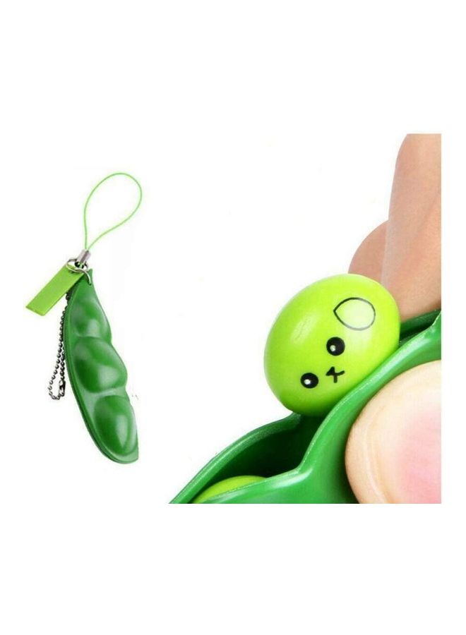 NIBEMINENT Squeeze-A-Bean Squishy Soybean Pendants Toys - Image 1