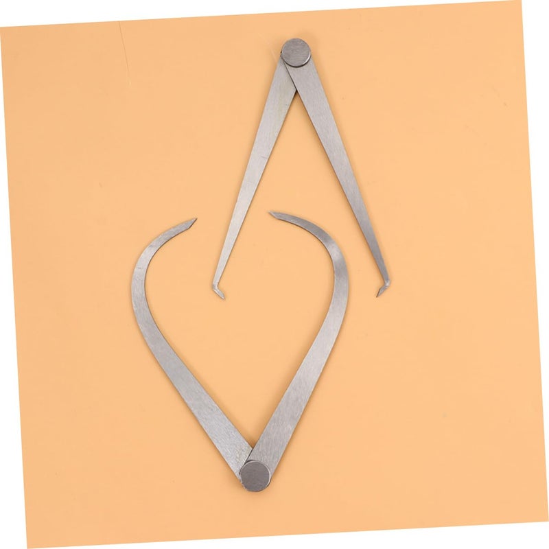 4Pcs Stainless Steel Measuring Caliper Tool for Pottery Sculpture Carving Shaping Modeling - Image 3