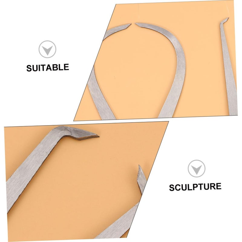 4Pcs Stainless Steel Measuring Caliper Tool for Pottery Sculpture Carving Shaping Modeling - Image 4