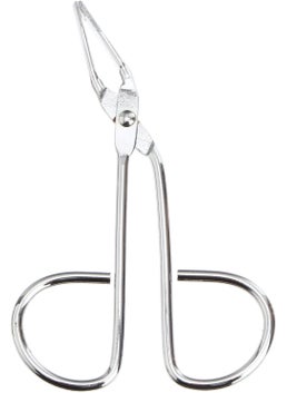 Eyebrow Women Stainless Steel Shaped Eyebrow Tweezer Clip for Women and Girls Silver Eyebrow Men