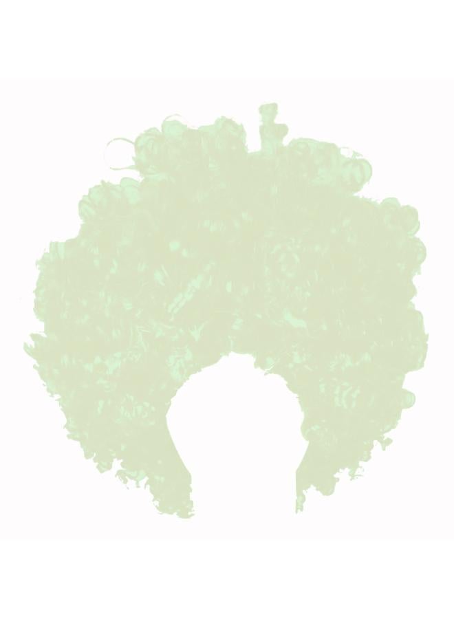 Curly Wig White 