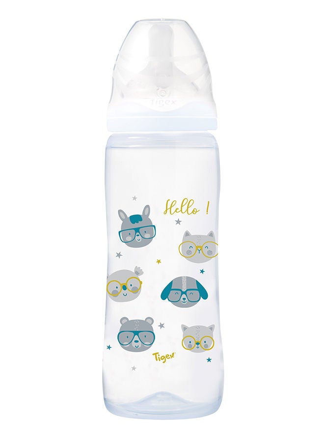 TIGEX 3 Speed Wide Neck Silicone Teats Feeding Bottle 360mL