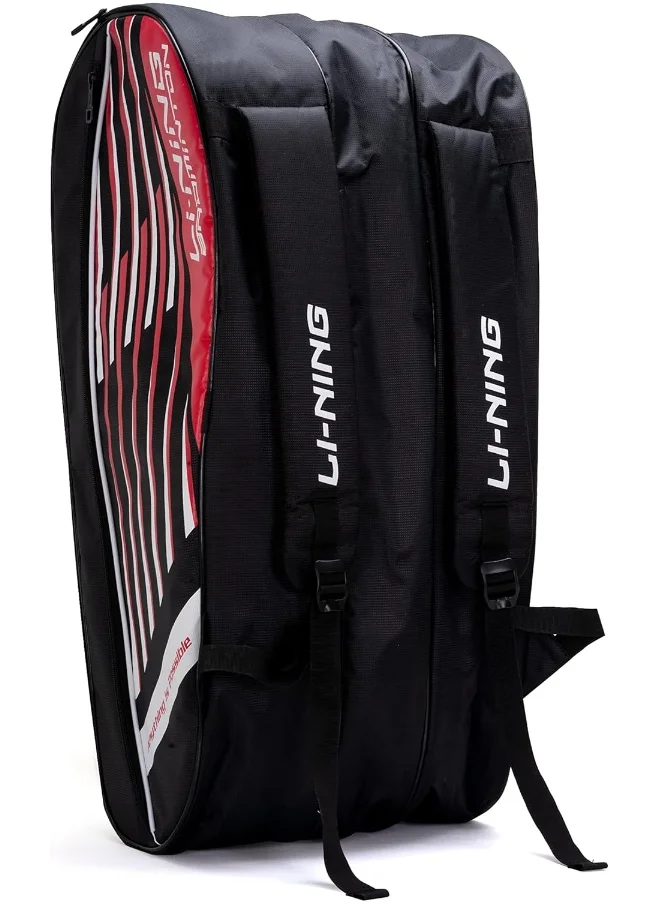 لي-نينج Flash Double Zipper Polyester Badminton Kit Bag