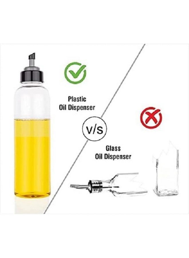 Stewit زجاجة توزيع زيت ستيويت 1 لتر زجاجة زيت للطهي حاوية زيت أدوات المطبخ (عبوة من 2-1000 مل) - Image 3