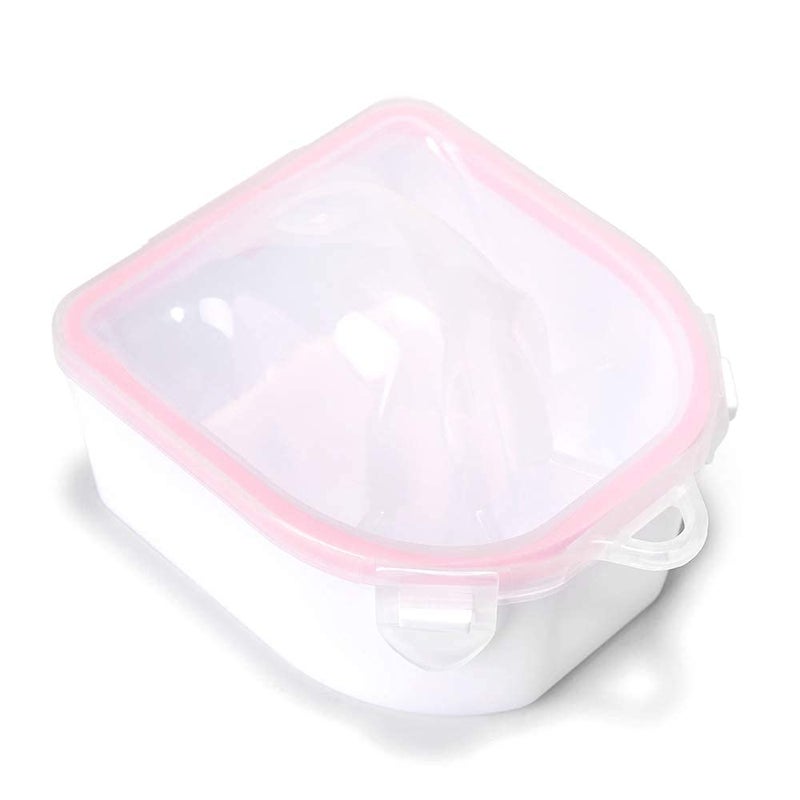 Rolabling 2 PCS Nail Soaking Bowl Nail Soak Off Bowl Acrylic Nail Remover Tool Acetone Nail Polish Remover Bowl Nail Soaker Tray Manicure Tool - Image 2