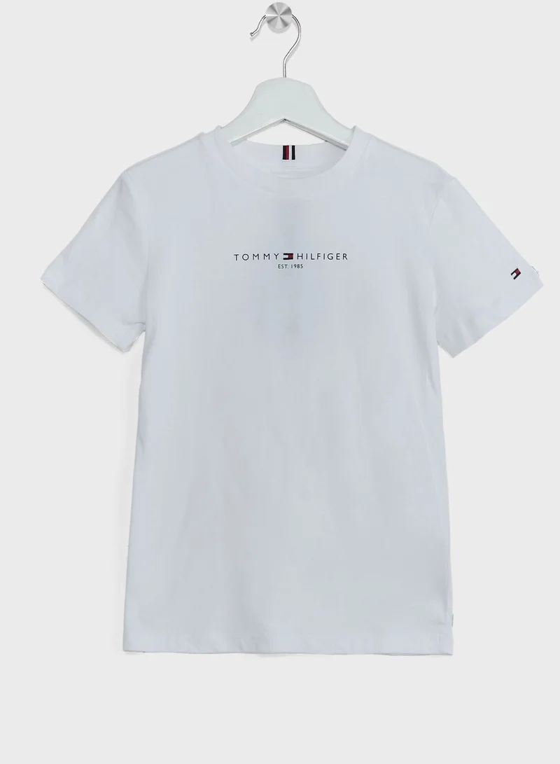 TOMMY HILFIGER Kids Essential T-Shirt & Shorts Set