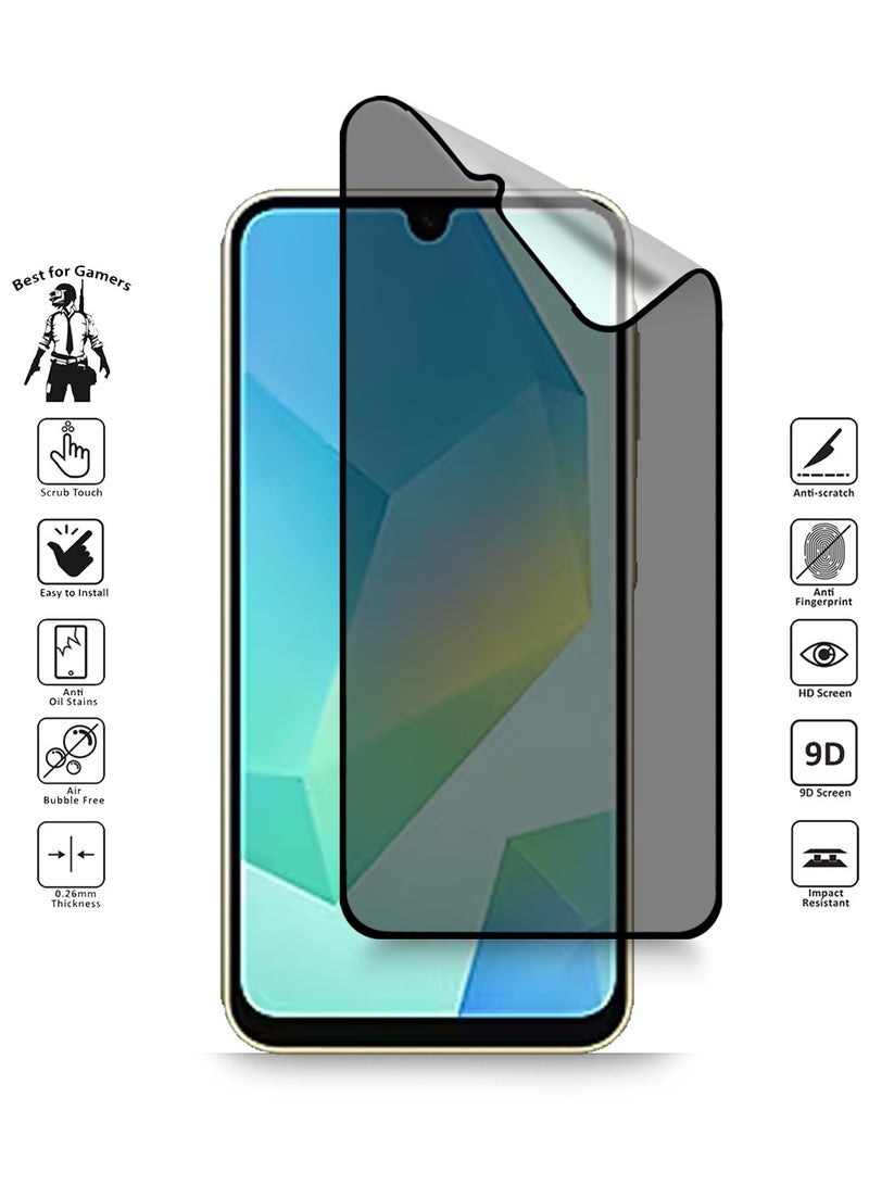Techie 2 Pack Samsung Galaxy A17 / A16 / A26 Matte Privacy Screen Protector - Full Cover Explosion-Proof Matte Ceramic Nano Privacy Film Bubble Free Easy Installation - Image 3