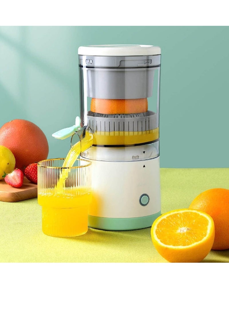 إلترازون Portable Electric Citrus Juicer, Rechargeable Orange Juicer Squeezer, Household Small Citrus Juicer, Multifunctional Juicer Machines for Grapefruit Lime Pomegranate with USB - Image 1
