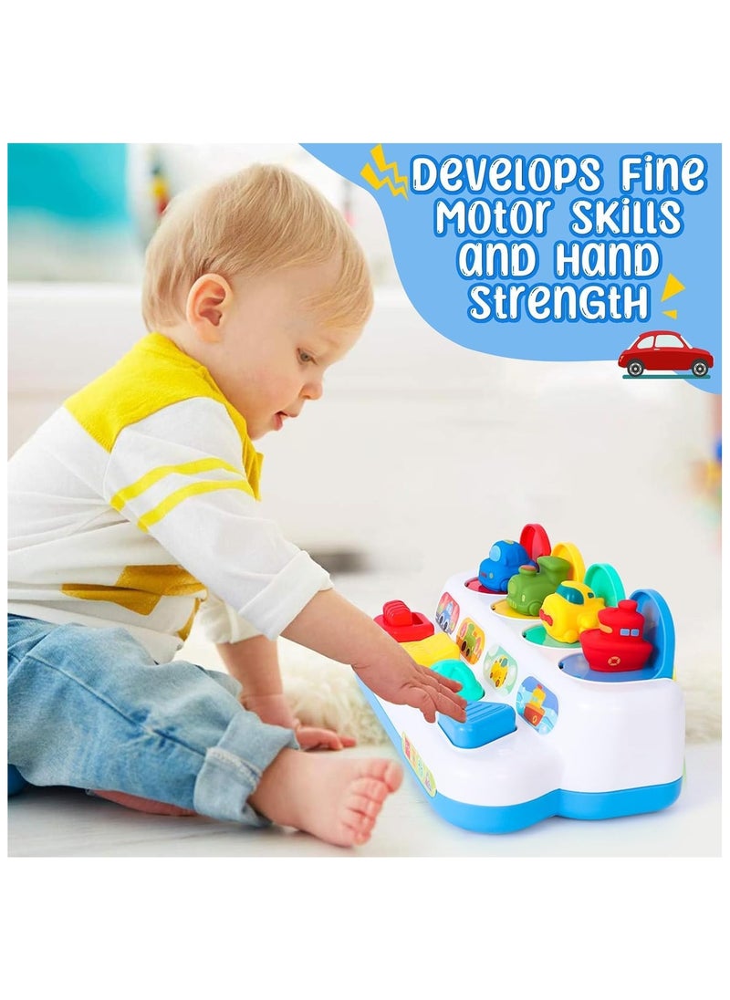 HUANGER Pop Up Baby Toy 6 7 8 9 10 11 12 Months Montessori Toy Baby 1 Year Toy Early Development Cause and Effect Learning Toy Motor Skills Toy Interactive Toy Baby Gift  - Image 4