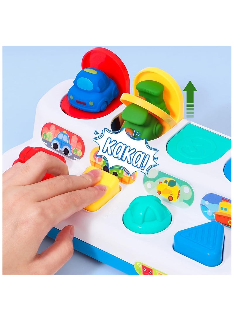 HUANGER Pop Up Baby Toy 6 7 8 9 10 11 12 Months Montessori Toy Baby 1 Year Toy Early Development Cause and Effect Learning Toy Motor Skills Toy Interactive Toy Baby Gift  - Image 5