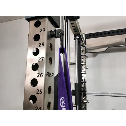 HUVIOVED Power Cage Squat Rack Home Gym Accessory, Fits 3x3 Rack with 1" Hole - Image 3