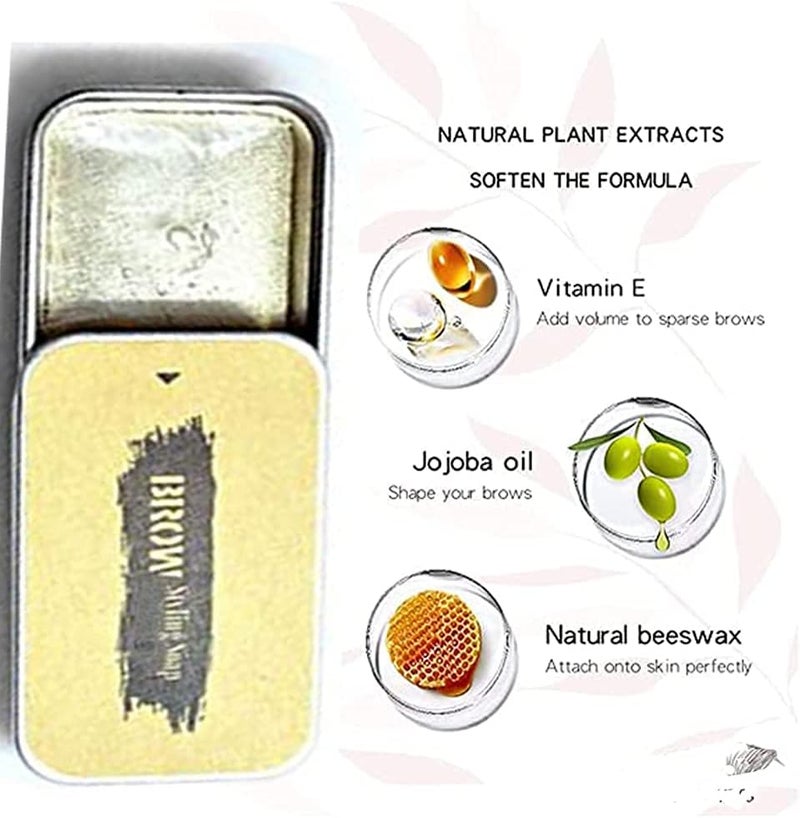 HOLLOW COMB Eyebrow Soap Kit, 30g - Image 4