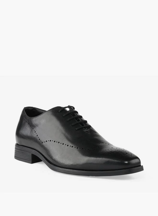 LBL By Shoexpress BLACK Men Lace-Up Brogue Shoes for Men | Best Price UAE