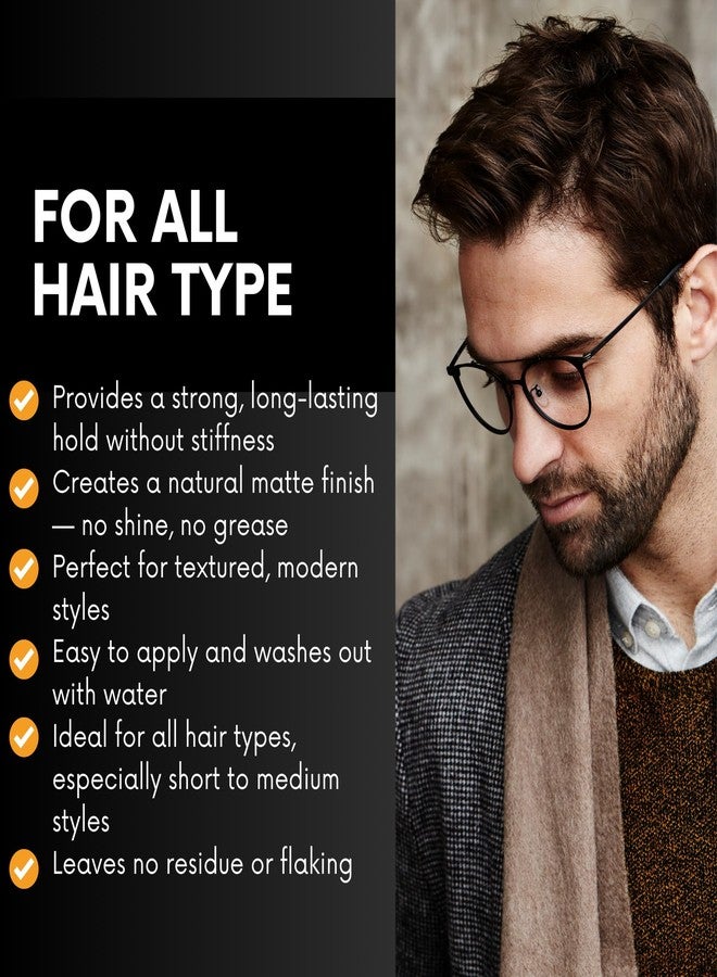 Morfose Ossion Premium Barber Line Wax 5.30 Oz (5.30 Ounce, Ultra Hold) - Image 4