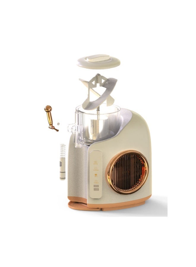 Cool Baby Frost Slush & Swirl 1.2L Soft-Serve Ice Cream & Frozen Treat Maker, No Freezing Required, Cone Storage Rack, Pro Cooling - Image 1