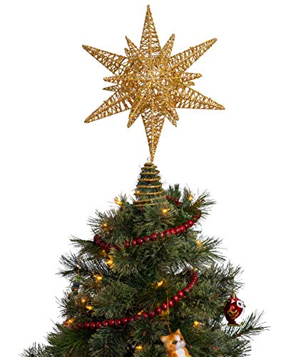 Ornativity Wooden Christmas Garland Decorations - Rustic Wood Beaded Christmas Tree Decorations Garland Bead Strand Xmas Holiday Decor (Cranberry Red) 8'6" - Image 2