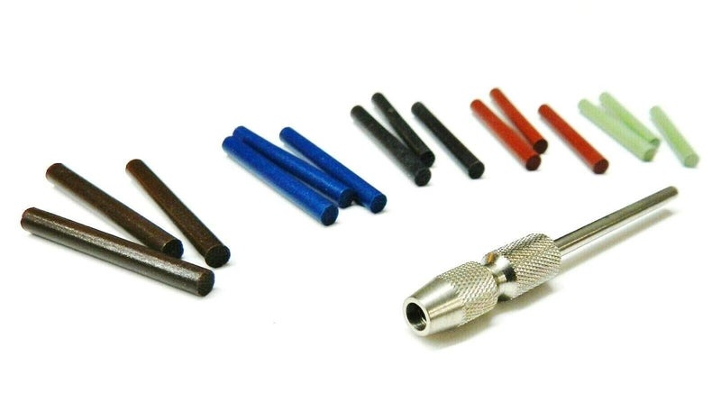 JTS 3mm Silicone polishing pins 15PC Assortment Polishing Points of 5 Grades & Chuck Mandrel Made in Germany - Image 4