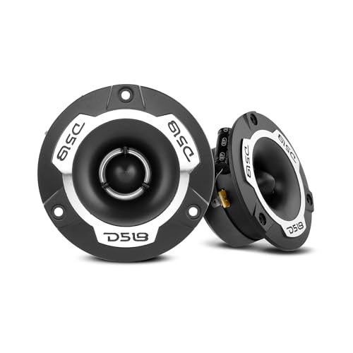 DS18 PRO-TWX1 Super Tweeter 1" Aluminum Frame and Diaphragm, 240W Max, 4 Ohms, Built in Crossover - PRO Tweeters are The Best in The Pro Audio and Voceteo Market - Pair - Image 1