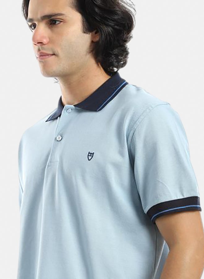 Unique Short Sleeves Pique Polo Tshirt - Image 4