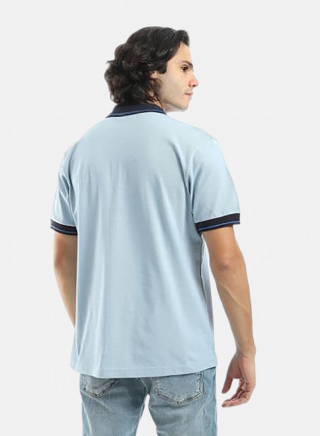 Unique Short Sleeves Pique Polo Tshirt - Image 2