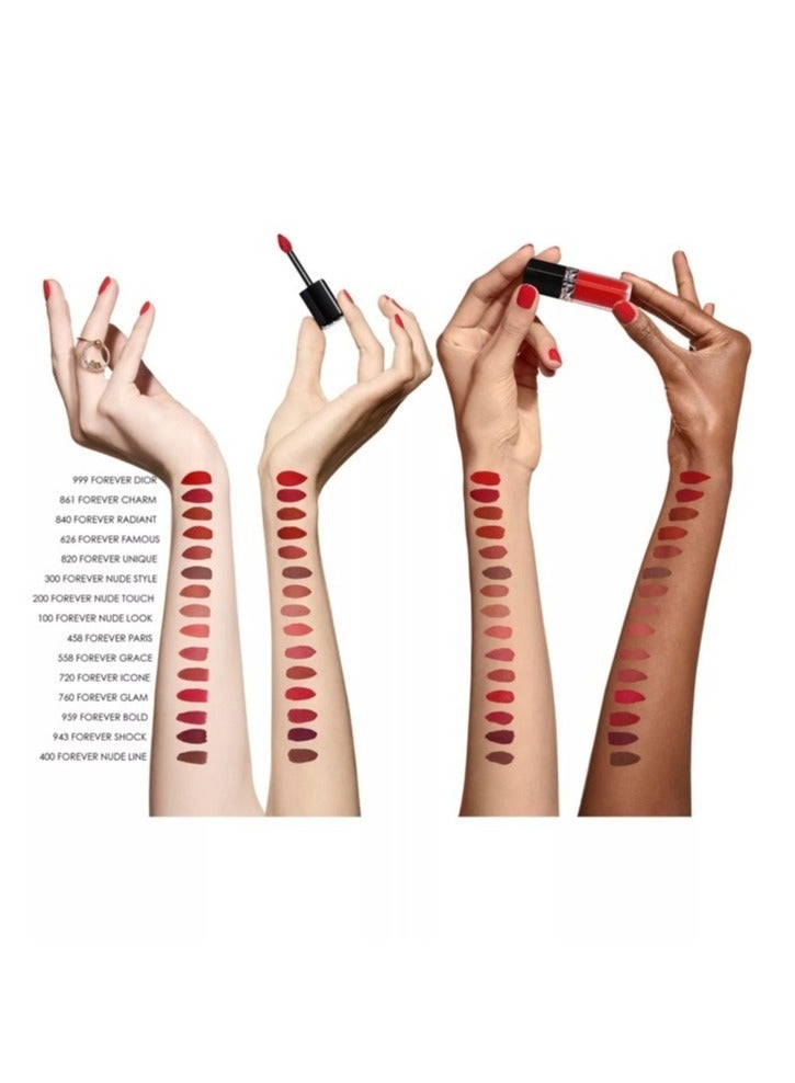 Dior Addict Rouge Dior Forever Liquid 458 Forever Paris 6ml - Image 5
